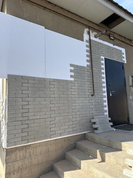 Фасад фибробетон