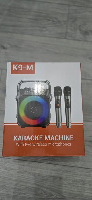 Boxa portabila karaoke machine k9m noua