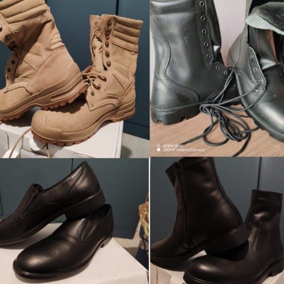 Военная обувь для разных категорий