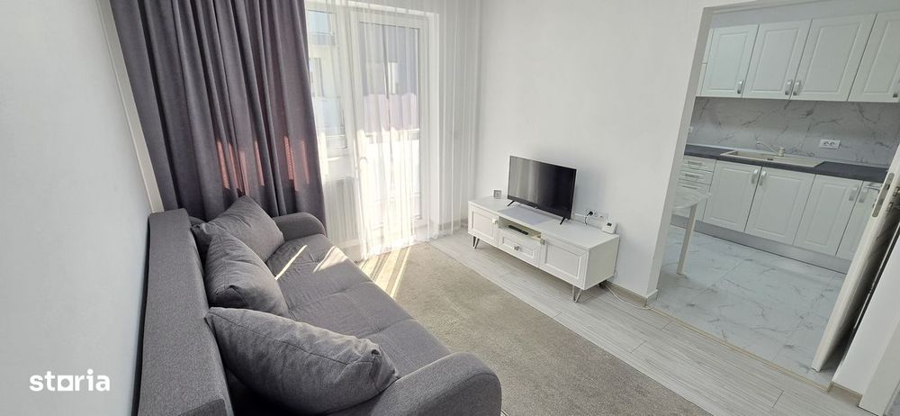 PRIMA INCHIRIERE Apartament 1 camera, et. 2, mobilat, utilat, bloc nou