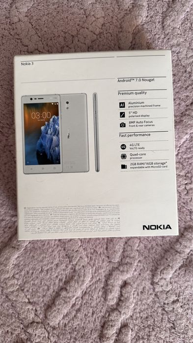 Продам телефон Nokia 3 Dual sim