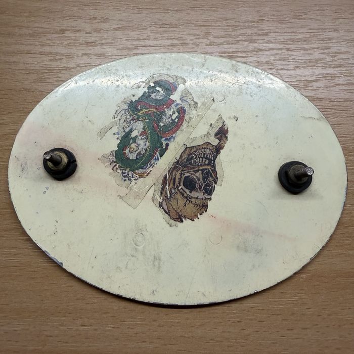 Emblema/ sigla / semn Romania R veche pentru autovehicule