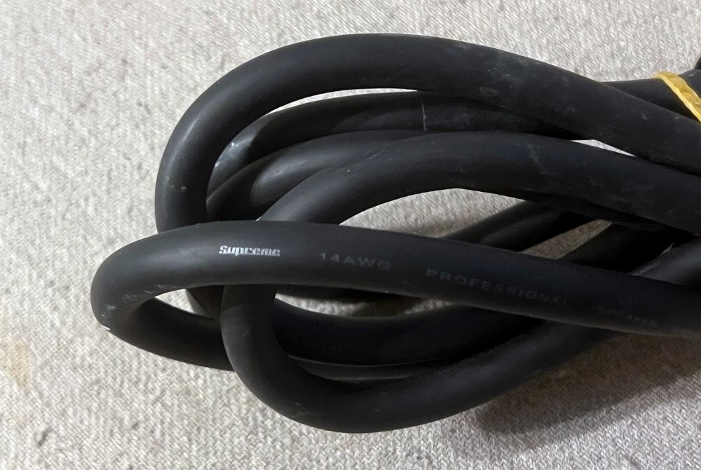 Cablu Profesional Audio Supreme Jack Mare 6.3 mm la Jack Mare