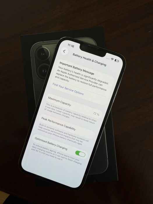 iPhone 13 pro black 128 GB