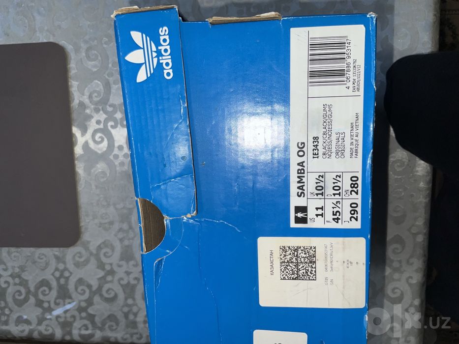 Adidas samba кеды кожаные 45 размер