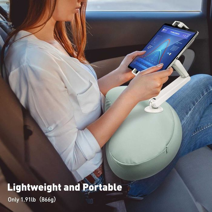 Стойка - възглавница за таблет AboveTEK, регулируема, 4,7 - 12,9 инча