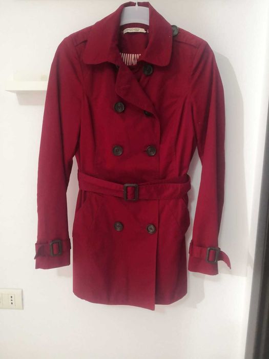 Trenci de dama visiniu