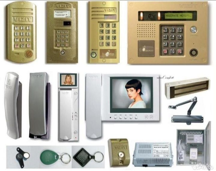 Установка Домофонов, кодовый замок, электронный замок, магнитный замок