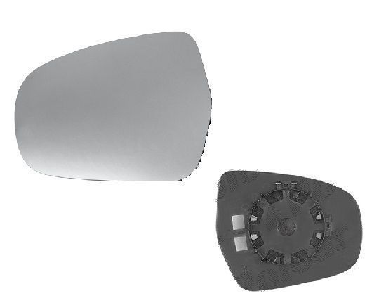 Geam oglinda exterioara cu suport fixare Suzuki Vitara, 2015-; Sx4 S-Cross, 2013-2016; Sx4 S-Cross, 2016-, Stanga, geam convex; cromat, View Max