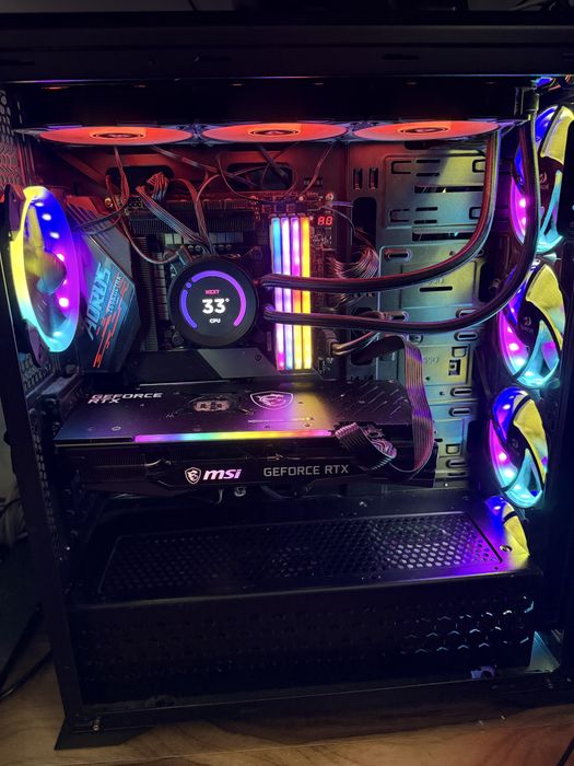 PC Gaming High-End / RTX 3070 Ti / i7-10700KF / 64GB RAM / AIO 360 / Custom Build