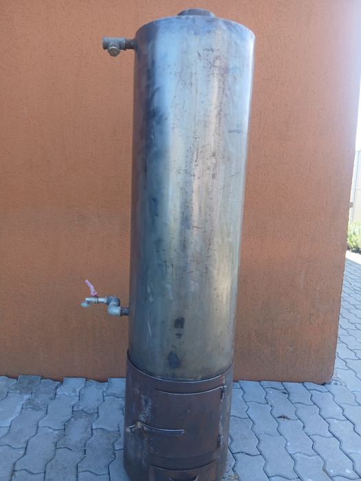 De vânzare boiler inox pe lemne 120 litri