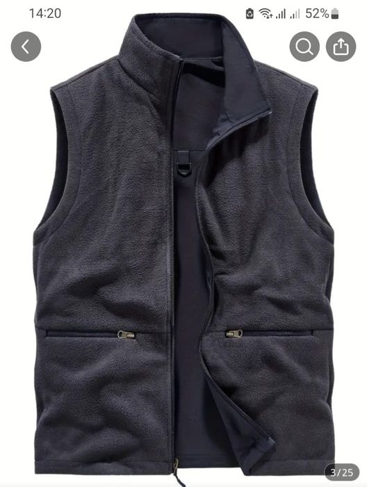 Безрукавка, двухсторонний, бренд Испания.