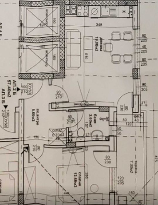 Продава се Двустаен апартамент в Пловдив, Център - 67 кв.м за 1355 €/кв.м - Снимка #1