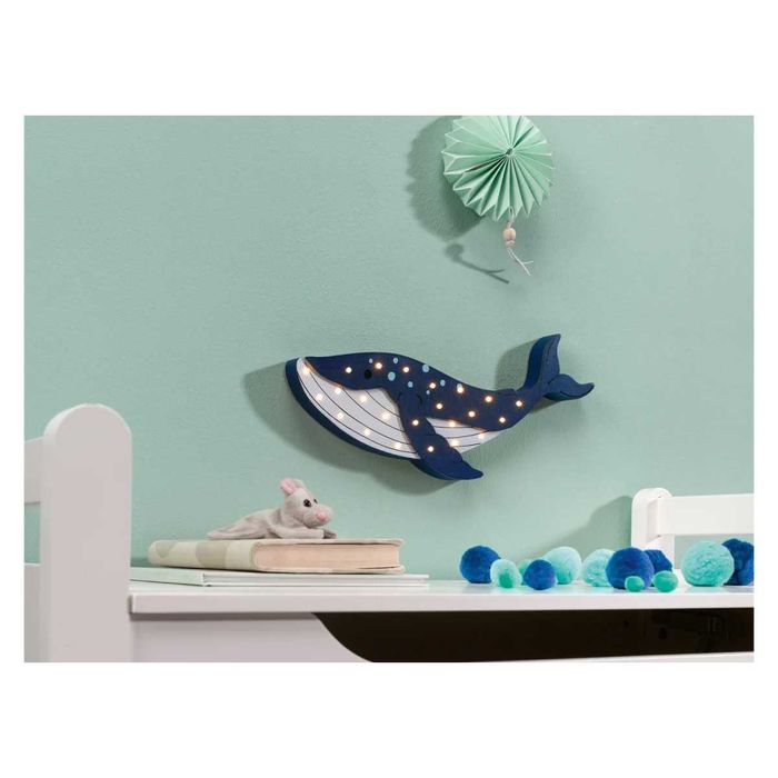 LED лампа за детска стая Нощна лампа животно кит костенурка - 3 вида