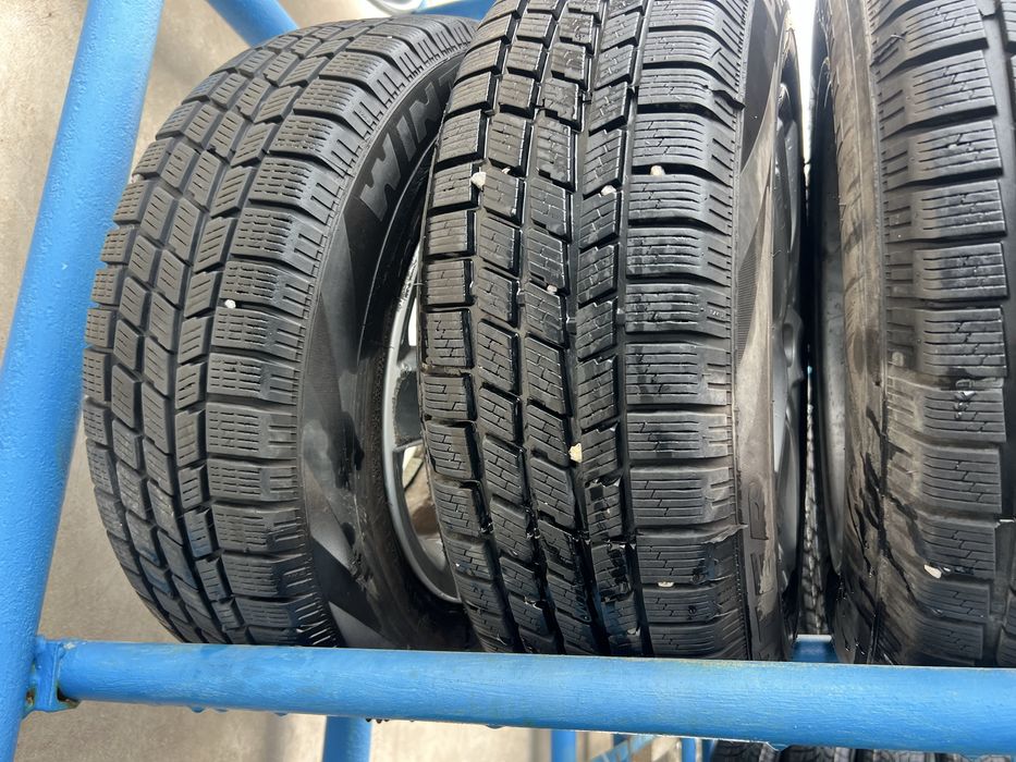 Джанти със ЗИМНИ гуми 195/65/15 за VW: Jetta , Golf, Caddy,Touaran 15”