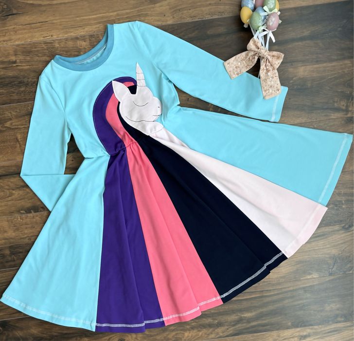 Rochie Unicorn marimea 122