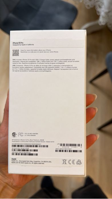 Айфон 15 про 256 гб