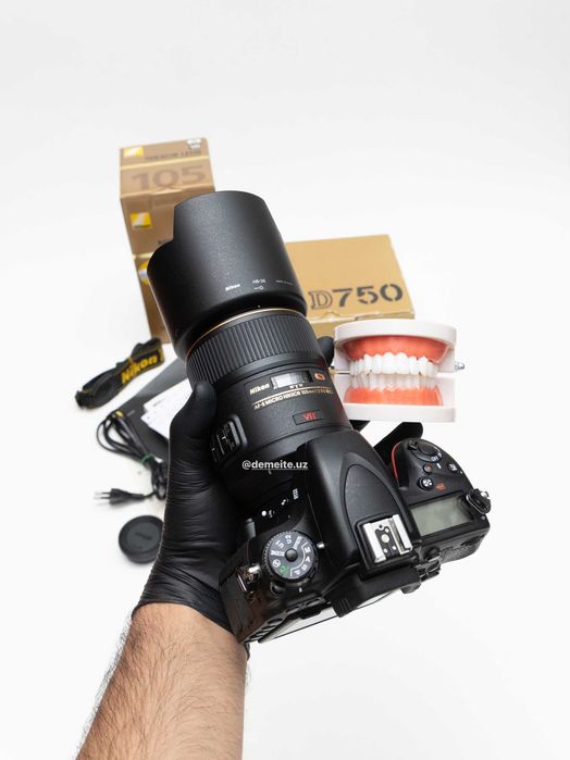 Nikon D750 Body + Nikon 105mm Micro AF-S VR f2.8G IF-ED