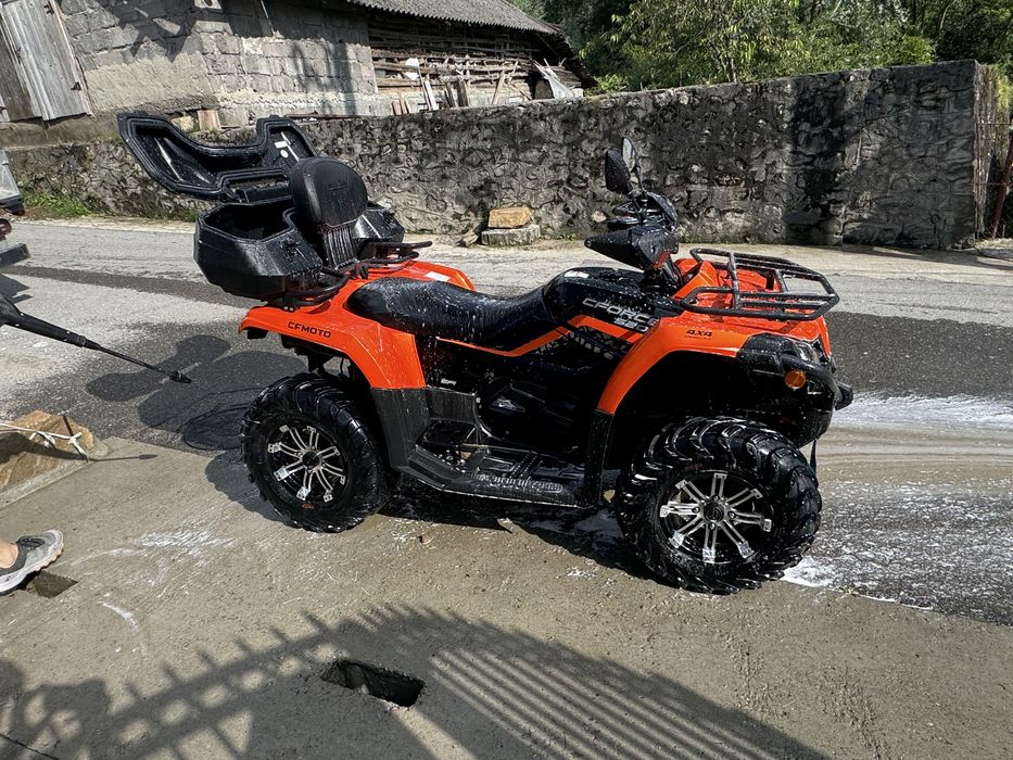 Atv cf moto 520. 2022 folosit ocazional si impecabil , doar 1100km