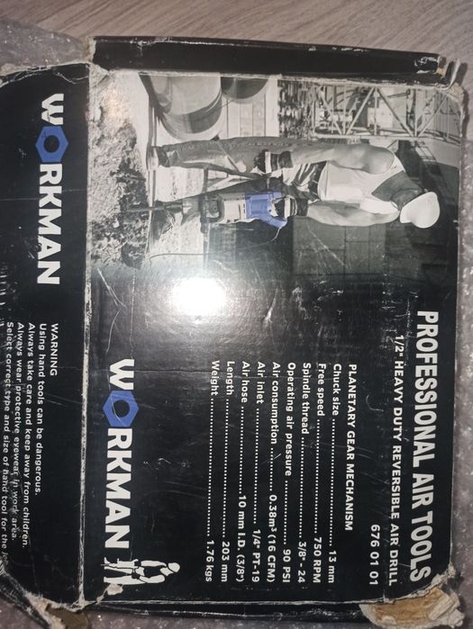 Дрель пневматическая