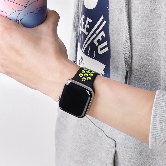 Силиконови каишки Silicone Nike за Apple Watch ULTRA/SE/11/10/9/8/7/6