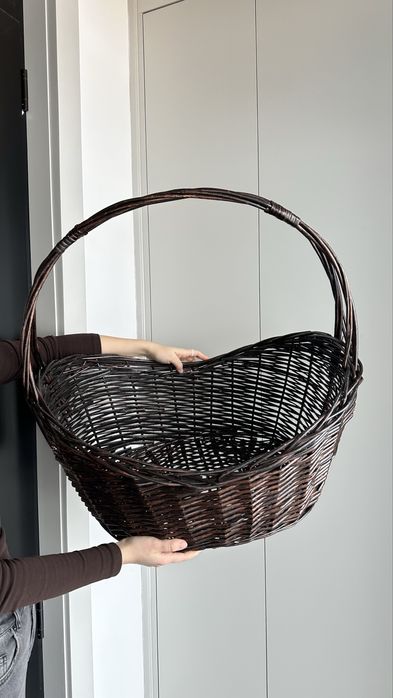 Корзина большая коричневая