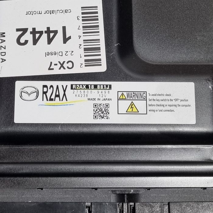 Calculator motor Mazda CX - 7 2.2 Diesel - 173CP Manuala R2AA Euro4 (1442) ..