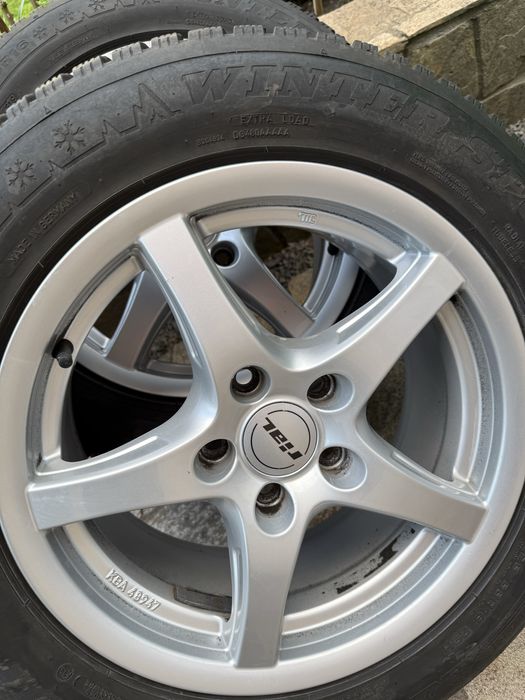 R16 алуминиеви джанти 5x112 + зимни гуми 225/55 R16