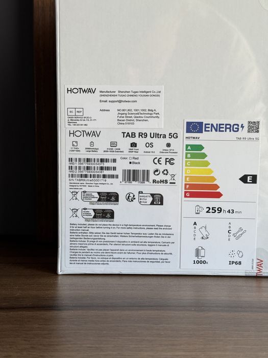 Tableta Hotwav R9 Ultra - 512/24GB - Noua - Sigilata