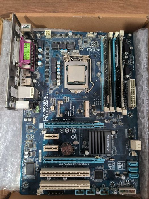 Комплект материнская плата процессор озу