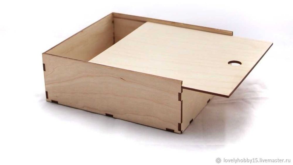 Деревянные подарочные коробки