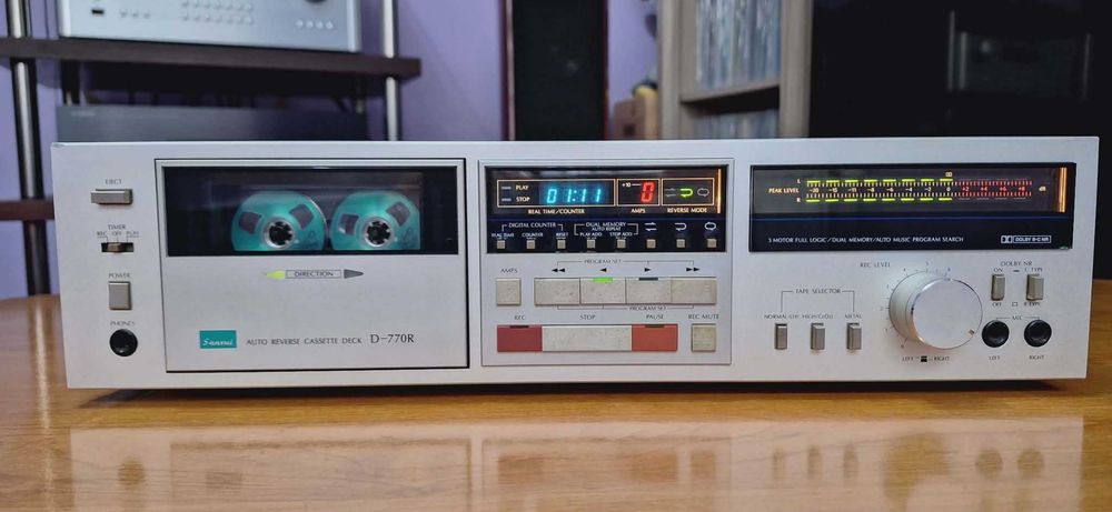 Deck Sansui D-770R , Auto-Reverse