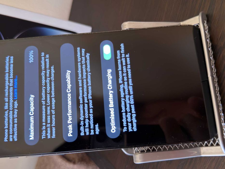 iPhone 14 Pro Max 100% Battery Health