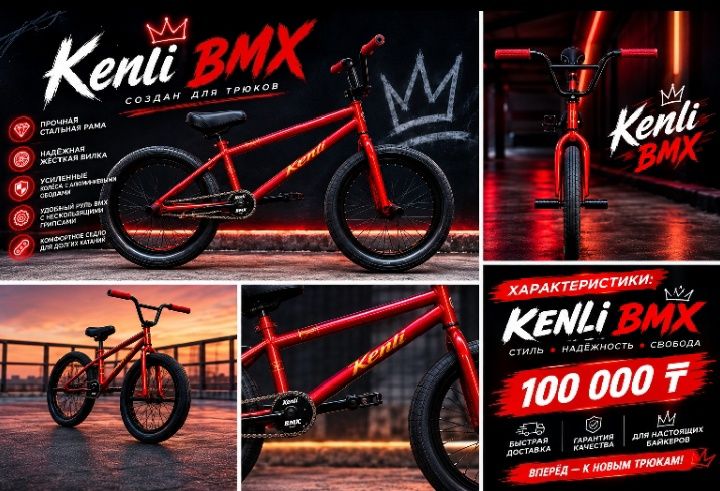 Kenli Bmx  в хорошем состоянии