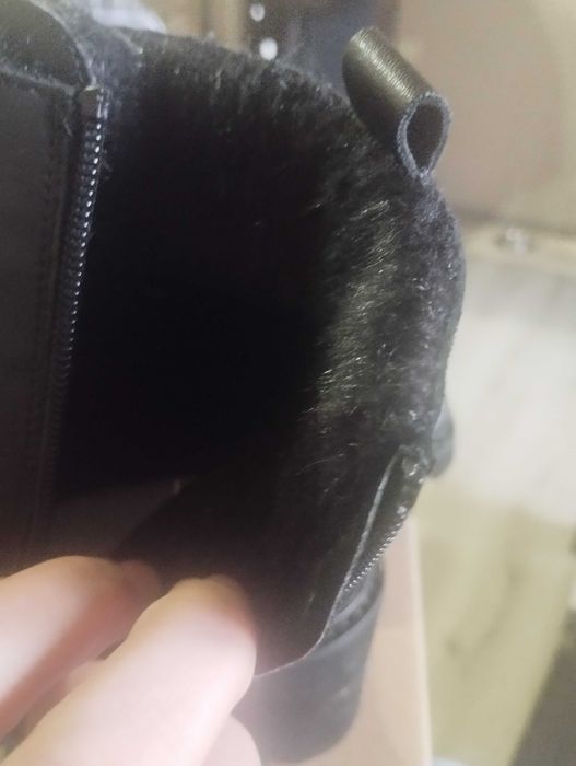 Дамски боти от телешка кожа