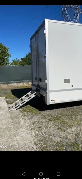 duba izoterma iveco daily Food truck container birou camper rulota cub