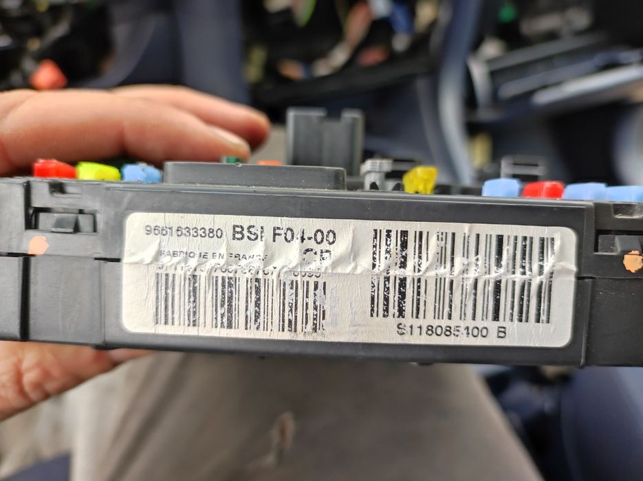 Компютър+BSI модул+ключ за Пежо-1007,1.4,16V-88к.с.бензин