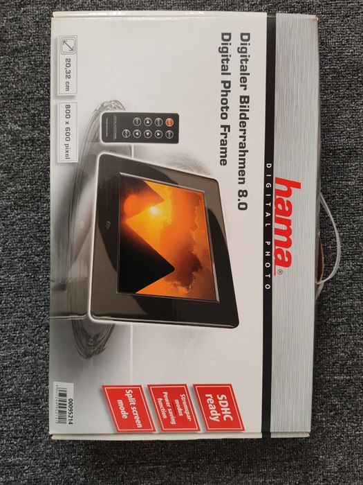 Ramă foto digitală Hama 8.0 20,32 cm