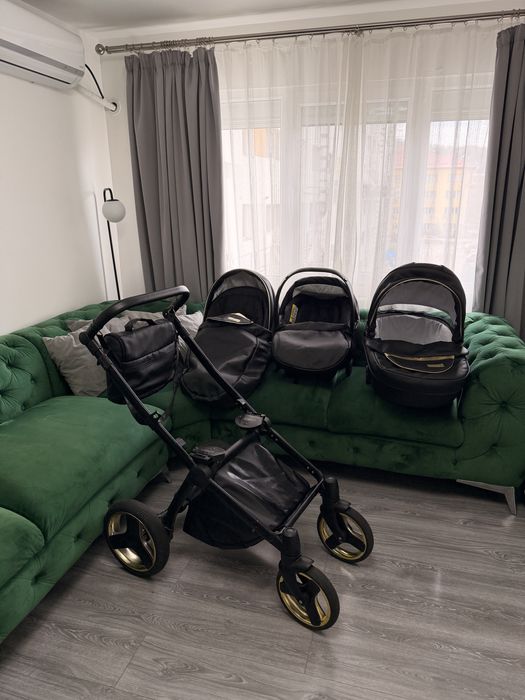 Krausman – Carucior 3 in 1 Prime Mirage Gold – Testat ADAC