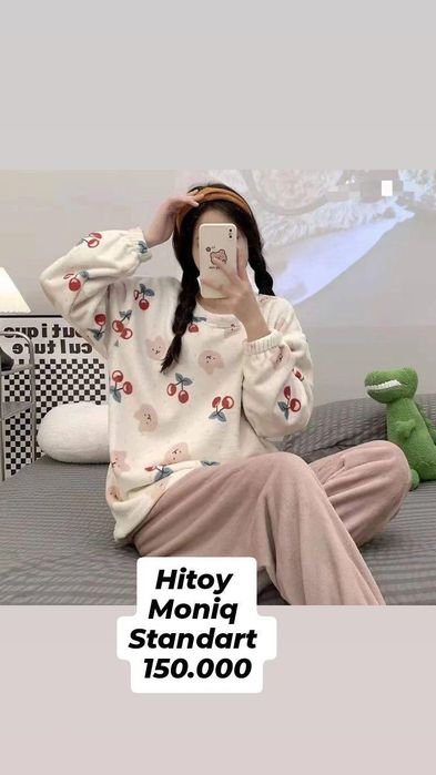 Hitoy pijama sotuvda