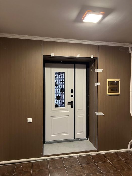 установка бамбуковой панели, гибкий мрамор