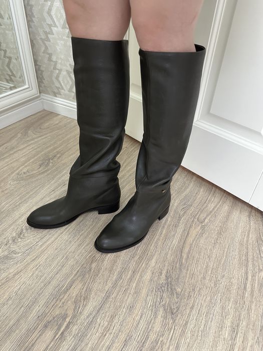 Кожаные сапоги Baskoni