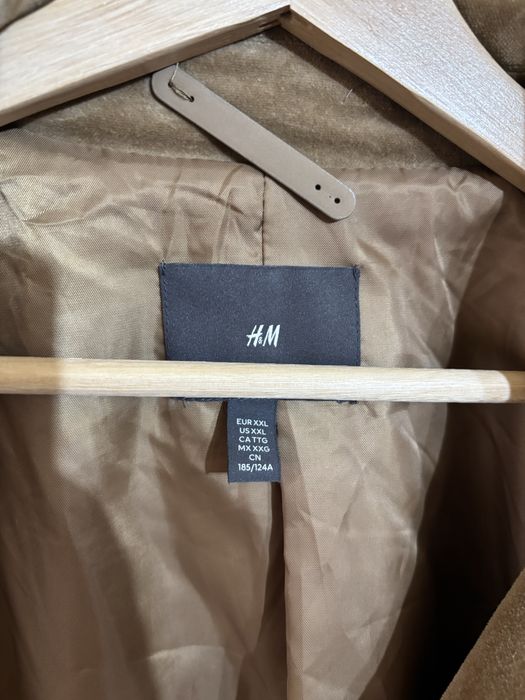 Geaca boxy maro deschis H&M barbati XXL