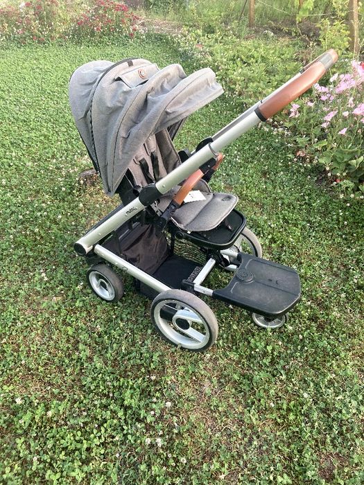 Бебешка количка Mutsy i2 (с 11 компонента) Heritage bright blue/stone