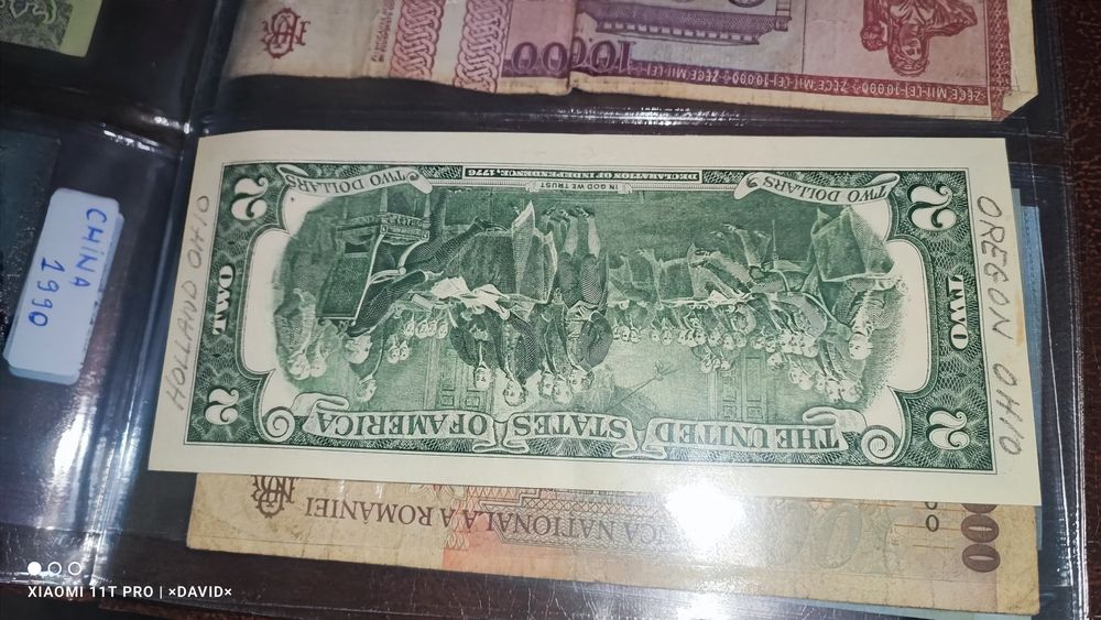 Bancnota 2$ , america