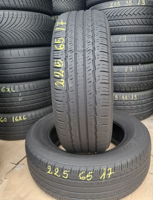 2 Anvelope  M/S Triangle 225 65 R17 Stare Perfectă DOT 0419.