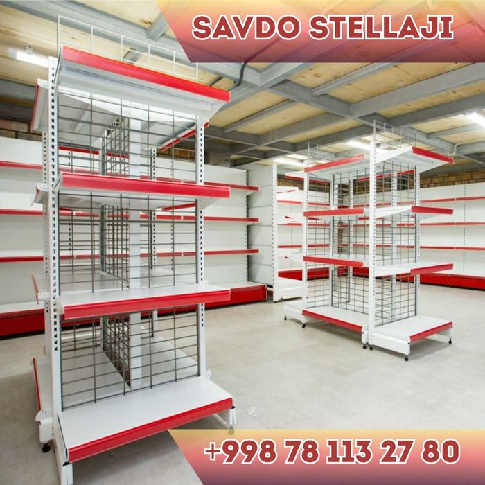 Стеллаж металлический сборный, konstruktiv metall stellajlar