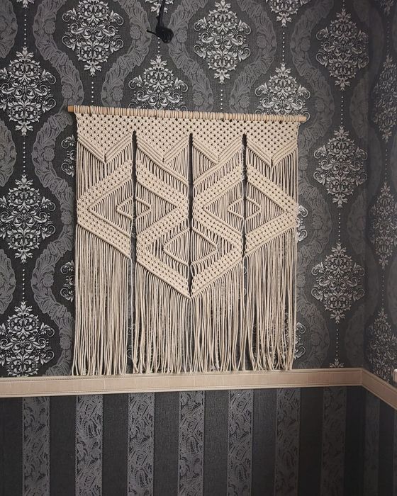 Картина макраме ручная работа