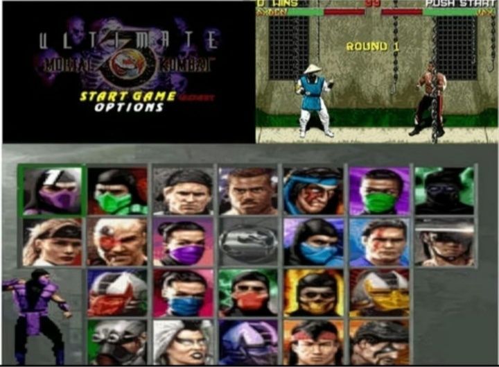 Sega 16 Bit chipli retro o‘yin konsoli