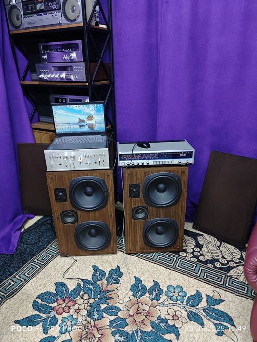 HiКолонки Peerless то1120 в отличном состоянии 
Усилитель Sony TA1150